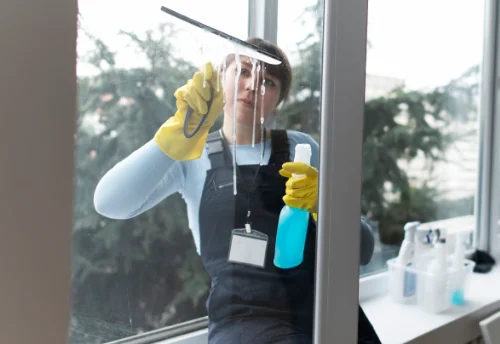 Nettoyage de vitres intérieures et extérieures à Écouis